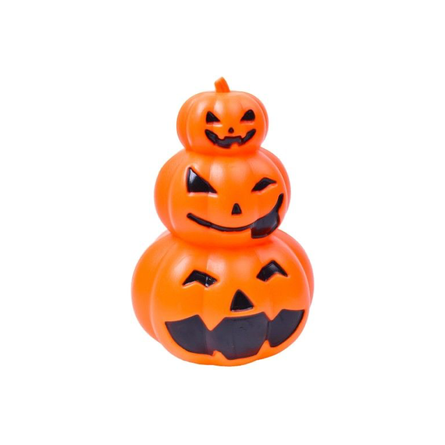 Abóbora Halloween com Música e Luz