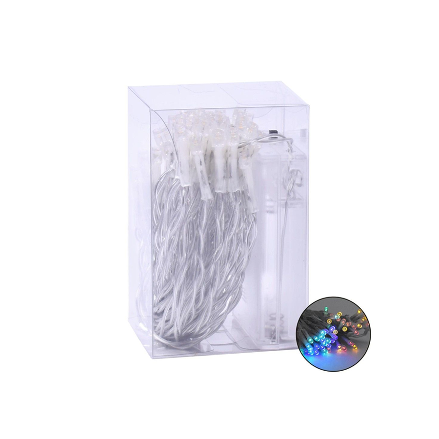 Luzes LED de Natal Multicolores 7 m