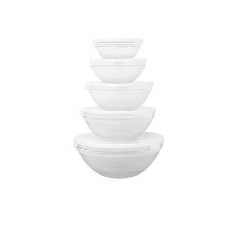 Conjunto de 5 Taças de Vidro
