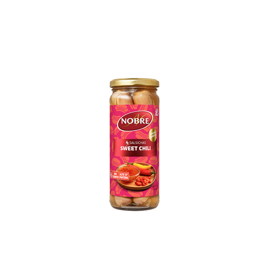 Nobre Salsichas Hot Dog Sweet Chilly 210 gr